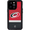 NHL Carolina Hurricanes Jersey iPhone 15 Pro Waterproof Case