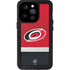 NHL Carolina Hurricanes Jersey iPhone 15 Pro Waterproof Case