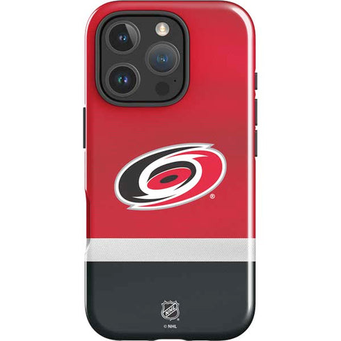 NHL Carolina Hurricanes Jersey iPhone 16 Pro Max Impact Case