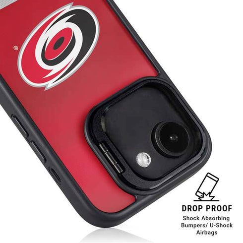 NHL Carolina Hurricanes Jersey iPhone 16e Kickstand Case