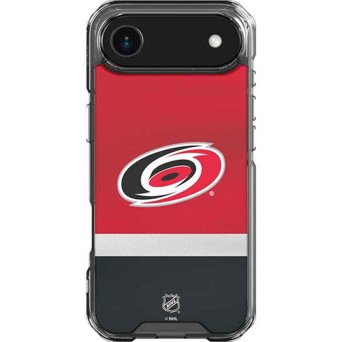 NHL Carolina Hurricanes Jersey iPhone 17 Air Clear Case