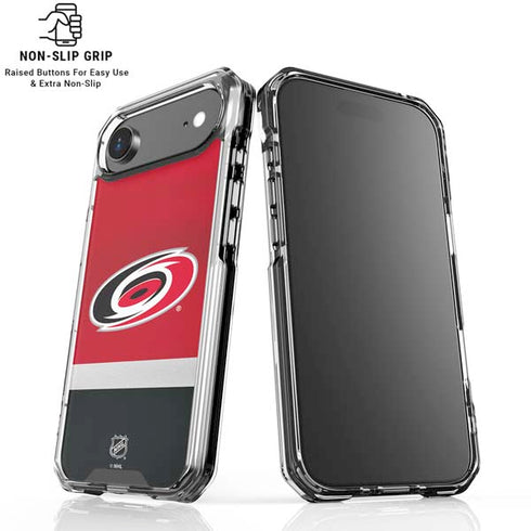 NHL Carolina Hurricanes Jersey iPhone 17 Air Clear Case