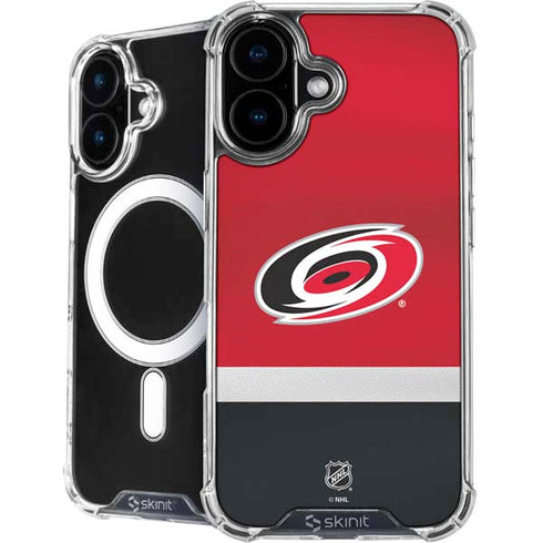 NHL Carolina Hurricanes Jersey iPhone 17 MagSafe Case