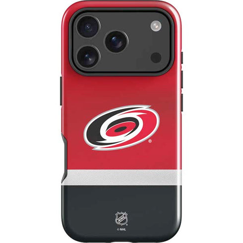 NHL Carolina Hurricanes Jersey iPhone 17 Pro Impact Case