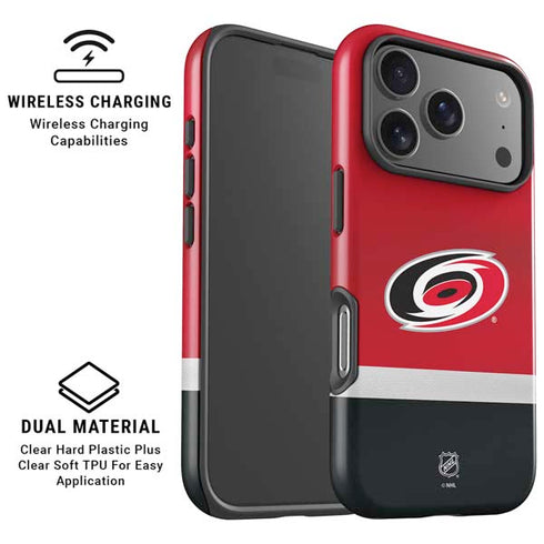 NHL Carolina Hurricanes Jersey iPhone 17 Pro Magsafe Impact Case