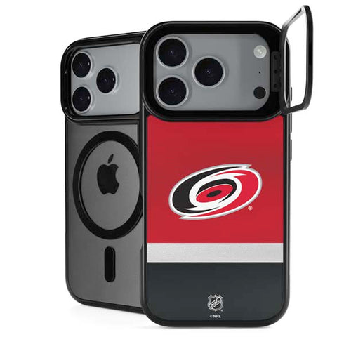 NHL Carolina Hurricanes Jersey iPhone 17 Pro Max Kickstand Case