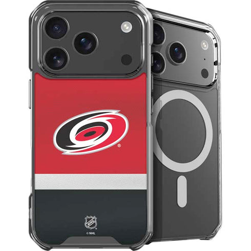 NHL Carolina Hurricanes Jersey iPhone 17 Pro Max MagSafe Case