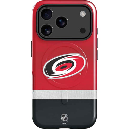 NHL Carolina Hurricanes Jersey iPhone 17 Pro Max Magsafe Impact Case