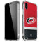 NHL Carolina Hurricanes Jersey iPhone X/XS Clear Case