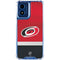 NHL Carolina Hurricanes Jersey Moto G 5G (2024) Clear Case