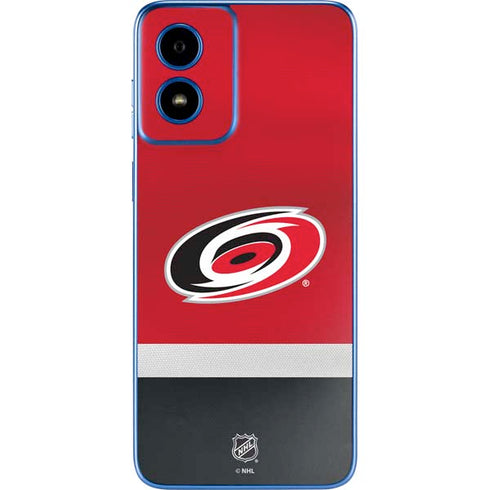 NHL Carolina Hurricanes Jersey Moto G Play 4G (2024) Skin