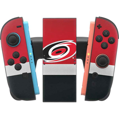 NHL Carolina Hurricanes Jersey Nintendo Switch 2 (2025) Joy-Con Controller Skin