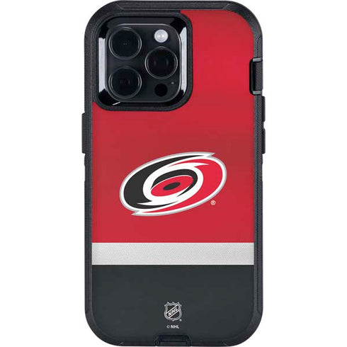 NHL Carolina Hurricanes Jersey Otterbox Defender iPhone Skin