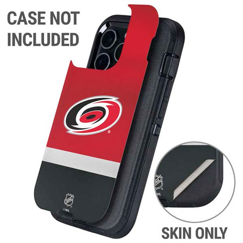 NHL Carolina Hurricanes Jersey Otterbox Defender iPhone Skin