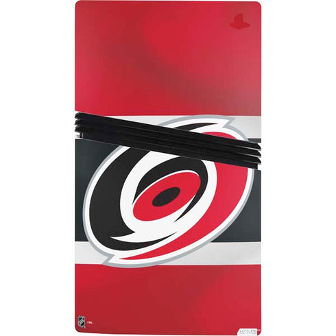 NHL Carolina Hurricanes Jersey PS5 Pro Console Skin