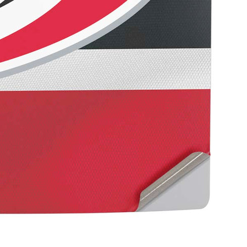 NHL Carolina Hurricanes Jersey PS5 Pro Disk Console Skin