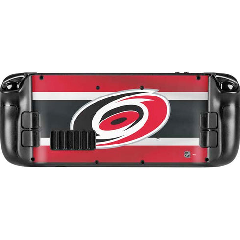 NHL Carolina Hurricanes Jersey Steam Deck Handheld Gaming Computer Skin
