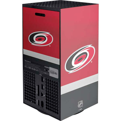 NHL Carolina Hurricanes Jersey XBox Series X Digital Edition Console Skin