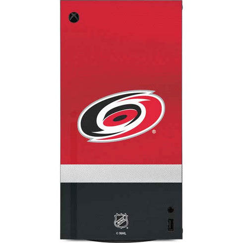 NHL Carolina Hurricanes Jersey XBox Series X Digital Edition Console Skin