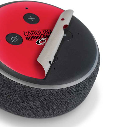 NHL Carolina Hurricanes Lineup Amazon Echo Dot Skin