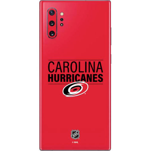 NHL Carolina Hurricanes Lineup Galaxy Note 10 Plus Skin