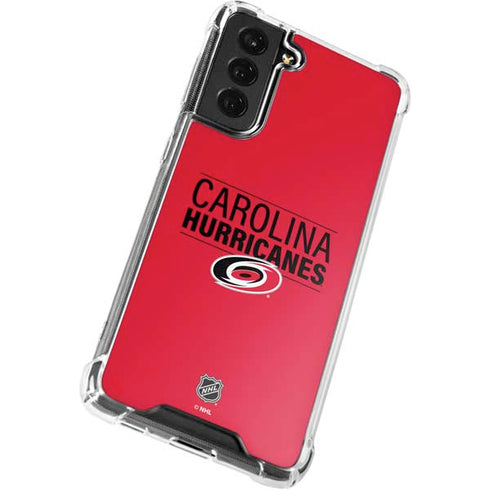 NHL Carolina Hurricanes Lineup Galaxy S22 Plus Clear Case