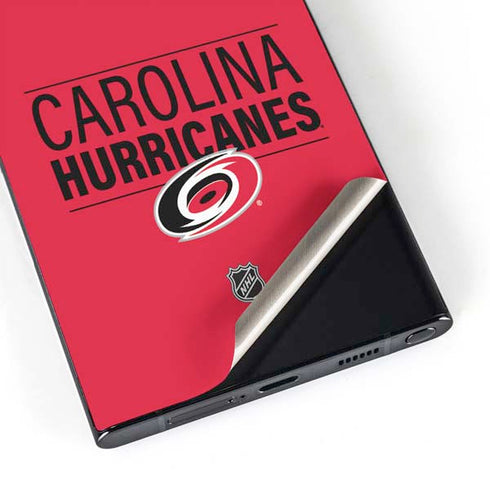 NHL Carolina Hurricanes Lineup Galaxy S24 Ultra Skin
