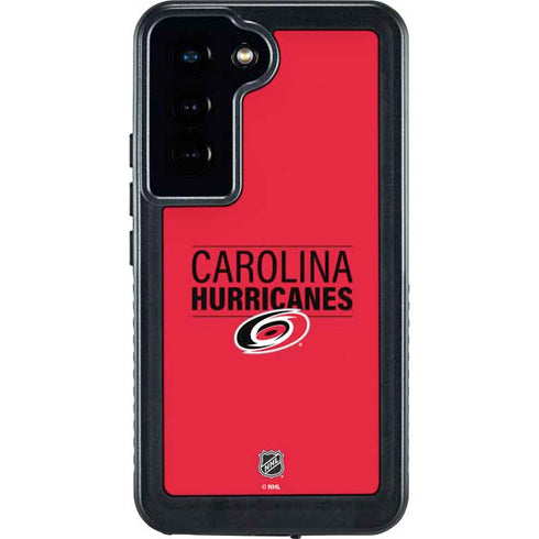 NHL Carolina Hurricanes Lineup Galaxy S24 Waterproof Case