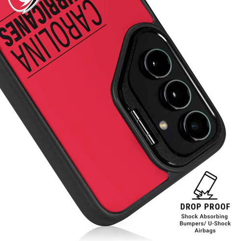 NHL Carolina Hurricanes Lineup Galaxy S26 Kickstand Case