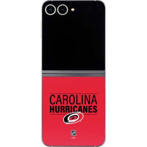 NHL Carolina Hurricanes Lineup Galaxy Z Flip6 Skin
