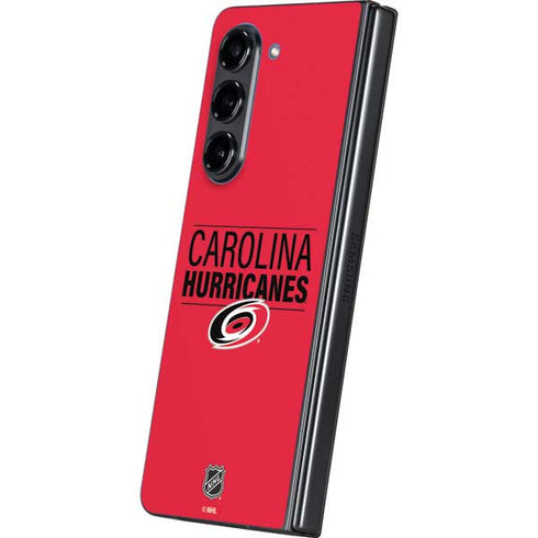 NHL Carolina Hurricanes Lineup Galaxy Z Fold5 5G Skin