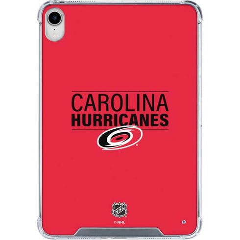 NHL Carolina Hurricanes Lineup iPad 11th Gen (2025) Clear Case