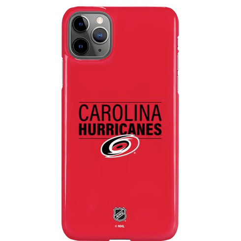 NHL Carolina Hurricanes Lineup iPhone Cases