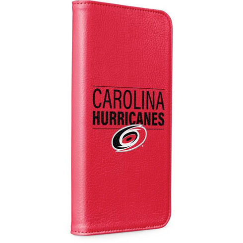NHL Carolina Hurricanes Lineup iPhone 15 Pro Folio Case