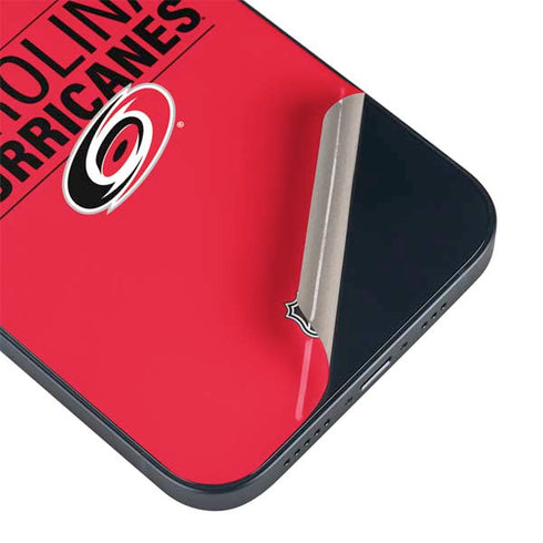 NHL Carolina Hurricanes Lineup iPhone 15 Skin