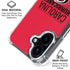 NHL Carolina Hurricanes Lineup iPhone 16 Plus Clear Case