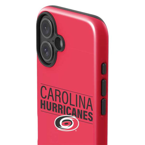NHL Carolina Hurricanes Lineup iPhone 16 Plus Impact Case