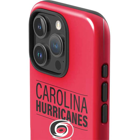 NHL Carolina Hurricanes Lineup iPhone 16 Pro Impact Case