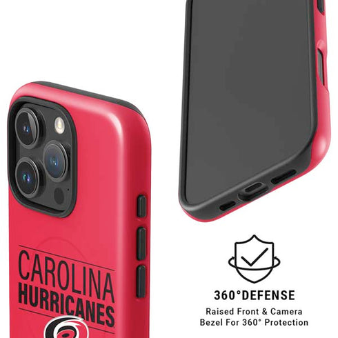 NHL Carolina Hurricanes Lineup iPhone 16 Pro Magsafe Impact Case