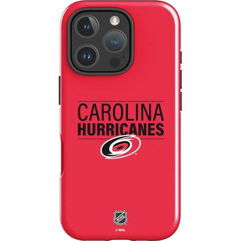 NHL Carolina Hurricanes Lineup iPhone 16 Pro Max Impact Case