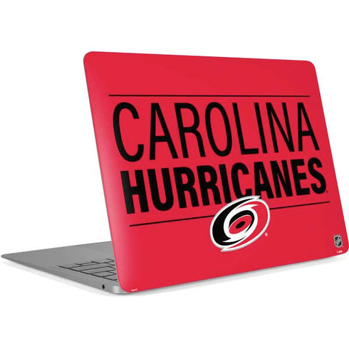 NHL Carolina Hurricanes Lineup Apple MacBook Air Skin