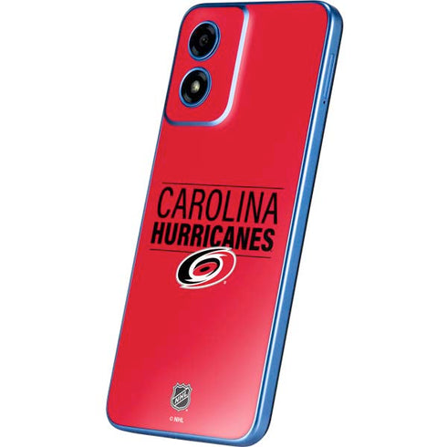 NHL Carolina Hurricanes Lineup Moto G Play 4G (2024) Skin
