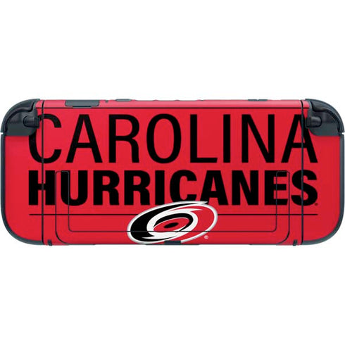 NHL Carolina Hurricanes Lineup Nintendo Switch 2 (2025) with Joy-Con Skin