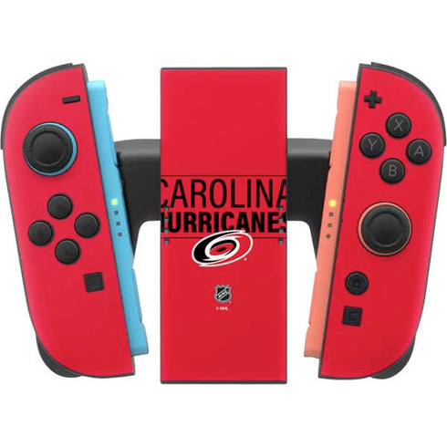 NHL Carolina Hurricanes Lineup Nintendo Switch 2 (2025) Joy-Con Controller Skin