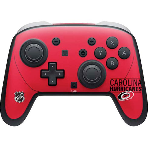 NHL Carolina Hurricanes Lineup Nintendo Switch 2 (2025) Pro Controller Skin