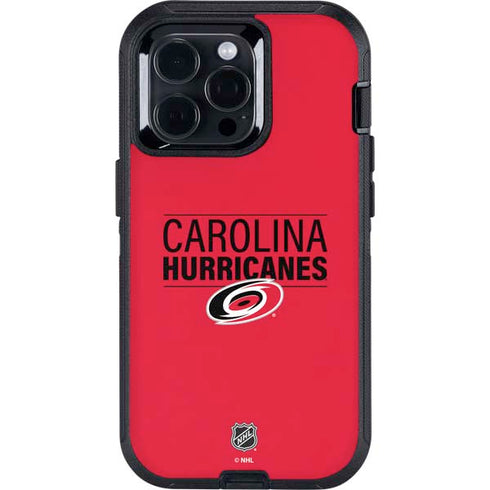 NHL Carolina Hurricanes Lineup Otterbox Defender iPhone Skin