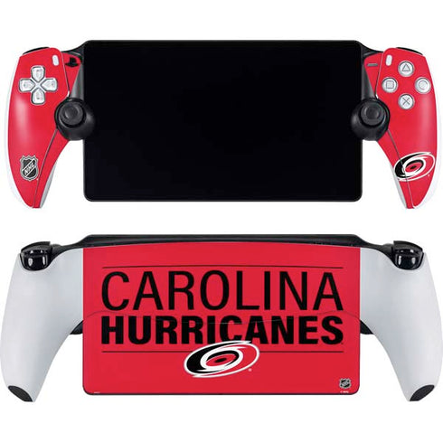 NHL Carolina Hurricanes Lineup PlayStation Portal Remote Player Skin