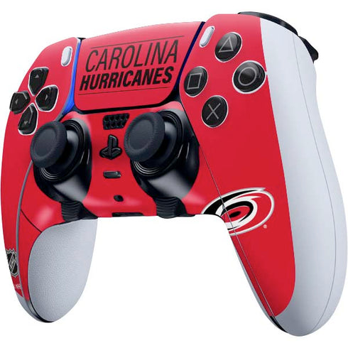 NHL Carolina Hurricanes Lineup PS5 DualSense Edge Pro Controller Skin
