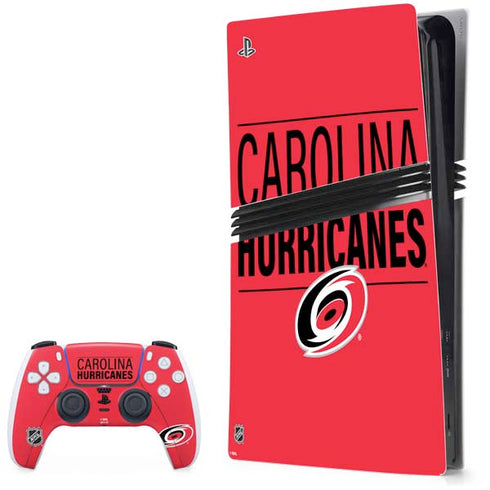 NHL Carolina Hurricanes Lineup PS5 Pro Bundle Skin