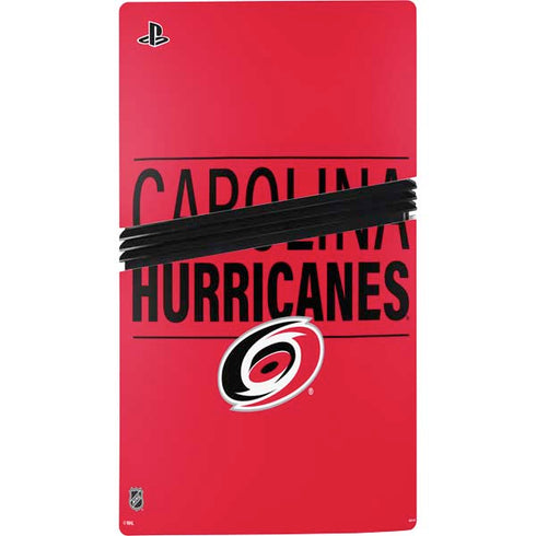 NHL Carolina Hurricanes Lineup PS5 Pro Console Skin